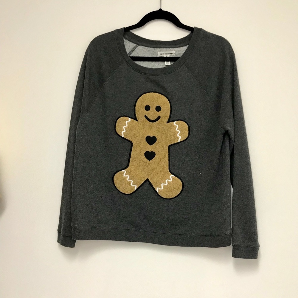 Gingerbread man sweatshirt
